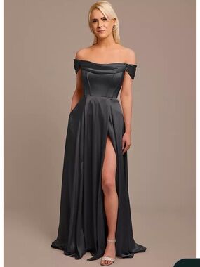 david's bridal chianti bridesmaid dresses Hot Pink Ruffled Strapless Layers Long Prom Dress main image 0